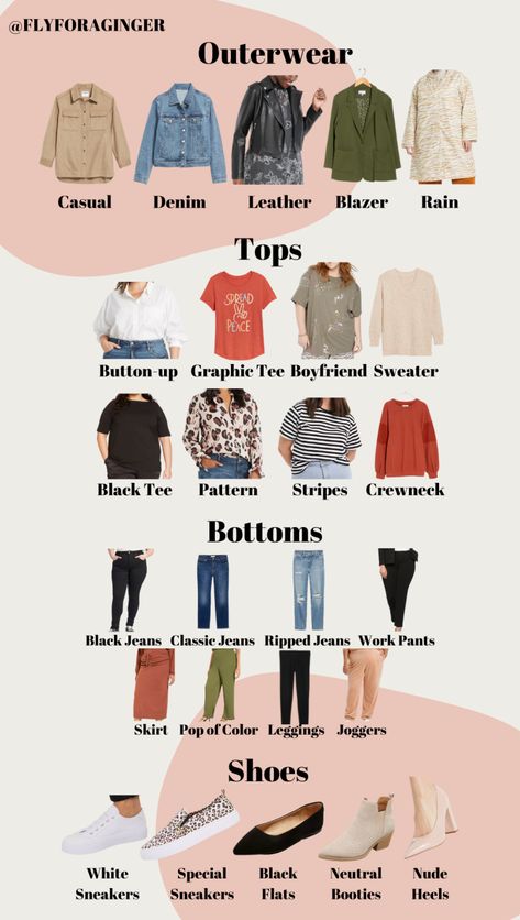 Plus Size Capsule Wardrobe for Spring - Inspiration, Outfits, Preppy Style, Capsule Wardrobe, Fall Capsule Wardrobe, Capsule Wardrobe Casual, Capsule Wardrobe Outfits, Capsule Wardrobe Women, Black Capsule Wardrobe