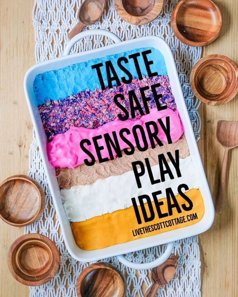 Play, Diy, Montessori, Sensory Bins, Sensory Play, Sensory Activities, Pre K, Edible Sensory Play, Sensory Play Toddlers