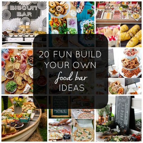 20 Fun Build Your Own Food Bar Ideas http://intentionalhospitality.com/20-fun-build-your-own-food-bar-menu-ideas/ Sandwiches, Waffles, Party Ideas, Parties, Brunch, Party Food Bar, Party Food Bars, Party Bars, Party Buffet