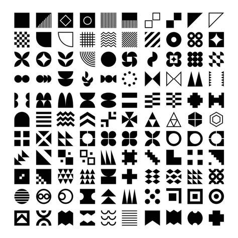 abstract geometric shape icon set collection for element decoration. random shape of icon elements to create any design. Logos, Design, Geometric Logo Design, Graphic Shapes Pattern, Graphic Shapes Design, Logo Shapes, Geometric Graphic Design, Graphic Design Elements, Geometric Logo