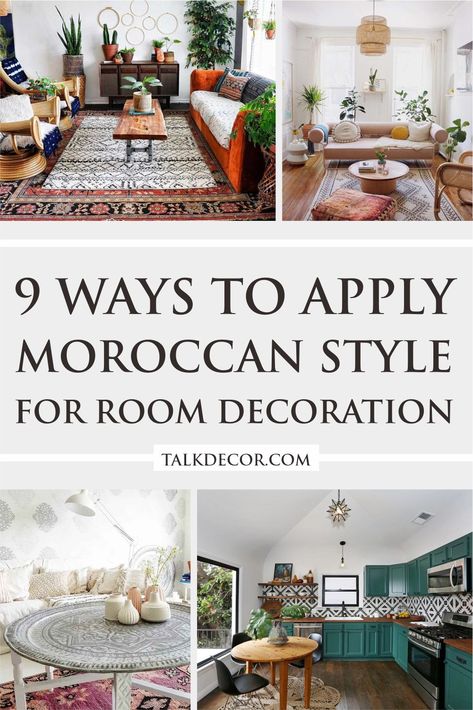 Moroccan style tells about pattern, lantern, and sophisticated accents that will attract people eyes. It comes with strong character as Moroccan. Nowadays, applying Moroccan style for a room seems become trending decoration. This style will dramatically improve your room decoration. #roomdecoration #moroccandecor #moroccaninterior Moroccan Decor Living Room Marrakech, Moroccan Decor Living Room, Moroccan Inspired Living Room, Boho Living Room Decor, Moroccan Living Room Decor, Moroccan Bedroom Decor, Moroccan Decor Bedroom, Moroccan Inspired Bedroom, Bohemian Bedroom Decor Moroccan Style