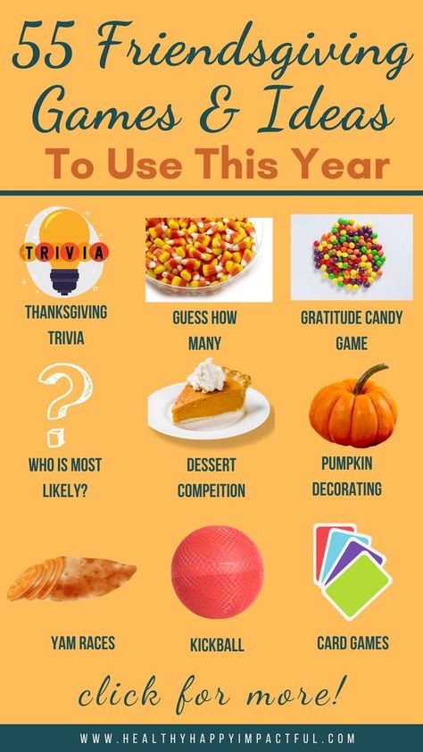 game ideas and examples for Friendsgiving this year Diy Thanksgiving, Thanksgiving, Friendsgiving, Holiday Hack, Dessert Decoration, Friendsgiving Party, Thanksgivng, Friendsgiving Activities, Friendsgiving Games