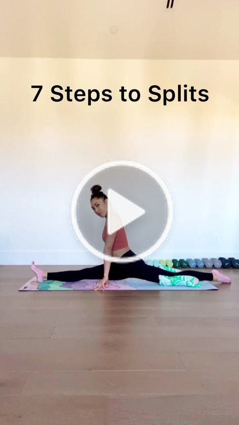 Fitness, Yoga, Splits In A Day, Splits Stretches, Splits Stretches For Beginners, Flexibility Workout, Advanced Workout Plan, How To Do Splits, Workout Splits