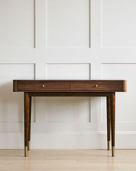 Home Décor, Sideboard, Mid Century Style Desk, Wood Console Table, Console Table Design, Furniture Trends, Contemporary Study Table, Wooden Sideboard, Wooden Console