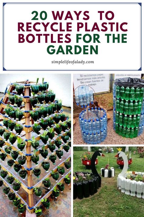 Outdoor, Upcycling, Recycle Plastic Bottles, Reuse Plastic Containers, Recycle Water Bottles, Uses For Plastic Bottles, Reuse Plastic Bottles, Plastic Bottle Planter, Plastic Bottle Greenhouse