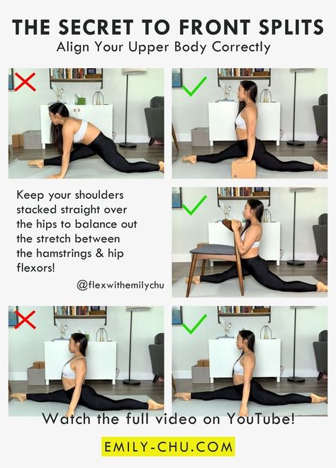 Fitness, Yoga, Yoga Fitness, Flexibility Workout, Splits In A Day, Flexibility Tips, Hip Flexor, Flexibility Dance, How To Do Splits