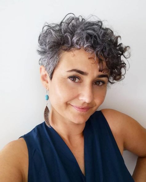 15 Best Pixie Haircuts for Older Women (2020 Trends) Pixie Cuts, Haircut For Older Women, Short Hair Cuts For Women, Haircuts For Curly Hair, Thick Hair Styles, Short Hair Cuts, Curly Pixie Cuts, Curly Pixie Haircuts, Short Curly Haircuts