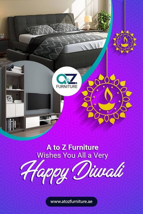 A to Z Furniture wishes a very Happy Diwali to you and your family.  #celebrations #festival #diwaligreetings #atozfurniture #dubai #sheikhzayedroad #UAE Home Décor, Dubai, Celebrations, Diwali, Diwali Greetings, Happy Diwali, Diwali Celebration, Family, Happy