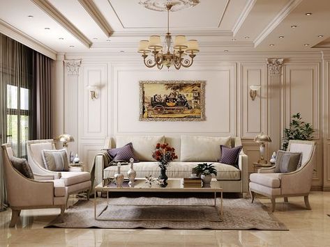 HOW TO MAKE YOUR LIVING ROOM LOOK MORE GLAMOROUS AND LUXURIOUS – InkARCH ASSOCIATES Interior Design, Interior, Arredamento, Luxury Living Room Design, Luxury Interior, Luxury Home Decor, Decoracion De Interiores, Living Design, Elegant Living Room