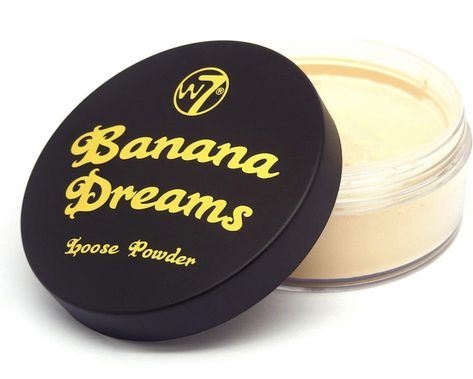 BRIGHTEN & BALANCE - The yellow shade of Banana Dreams Powder brightens any skin discolouration and blurs imperfections. Lifting and enhancing the skin. #ad Face Powder, Loose Powder, Powder Foundation, Banana Powder, Powder, Translucent Powder, Sephora, Macadamia, Setting Powder