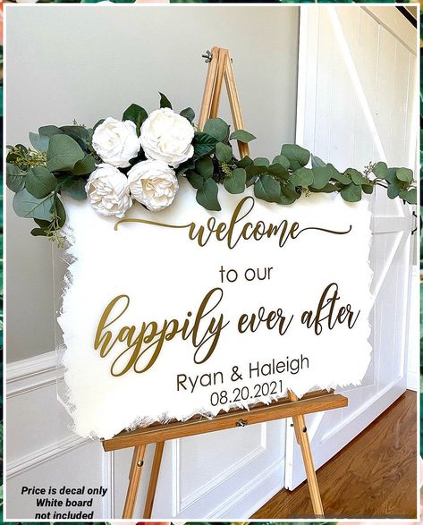 Wedding Signs - Have you ever feel like you're wasting your time looking? Visit to get what you desire from one of the worlds largest online store! Take action IMMEDIATELY! Wedding Decor, Decoration, Wedding Welcome Boards, Welcome Sign For Wedding, Welcome To Wedding Sign, Welcome Signs, Welcome To Our Wedding, Wedding Decal, Wedding Welcome Signs