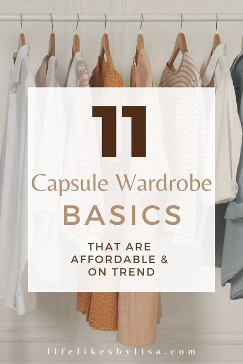 This list gave me great ideas on basics to buy that I know I will use all the time. Buying capsule wardrobe basics has made getting dressed so easy for me! #freecapsulewardrobechecklists Capsule Wardrobe, Buy Capsule Wardrobe, Basic Wardrobe Essentials, Capsule Wardrobe List, Capsule Wardrobe Essentials List, Capsule Wardrobe Checklist, Perfect Capsule Wardrobe, Capsule Wardrobe Basics, Capsule Wardrobe Essentials