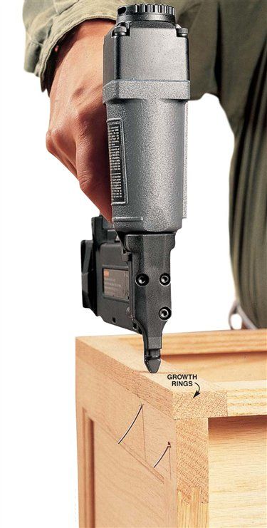 Master Your Brad Nailer 5 Tips and products to make your brad nailer safe and easy to use. Avoid the blowout curse A brad that unexpectedly shoots out the side of your project is guaranteed to make… Woodworking Tools, Woodworking Projects, Woodworking Shop, Woodworking Jigs, Woodworking Plans, Woodworking Workshop, Custom Woodworking, Woodworking Techniques, Woodworking Projects Diy