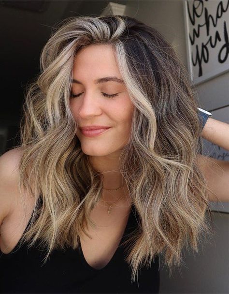 Balayage, Brunette Hair, Brunette Hair With Highlights, Balayage Hair, Brown Hair With Blonde Highlights, Blonde Hair Color, Hair Color Balayage, Brown Blonde Hair, Hair Color Highlights