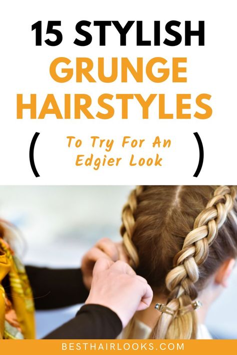 Grunge hairstyles are here to stay. Popularized in the 90s, grunge hairstyles are iconic in their unique way. Here are some grunge hairstyle options for you to try. Short Hair Styles, Grunge, Hair Styles, Cool Hairstyles, Hair Cuts, Edgy Hairstyles Grunge, Hair Looks, 90s Hairstyles, Edgy Hair