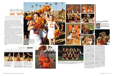 CORONA DEL SOL HIGH SCHOOL - 2018 SPORTS - Yearbook Discoveries Layout Design, Editorial, High School, High School Yearbook, Choir, Sports Page, Yearbook Sports Spreads, Cool Yearbook Ideas, Yearbook Class
