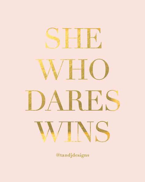 "She who dares, wins." Sayings, Instagram, Motivation, Inspirational Quotes, Inspiration, Girly Quotes About Life, Quotes To Live By, Words Quotes, Words Of Wisdom
