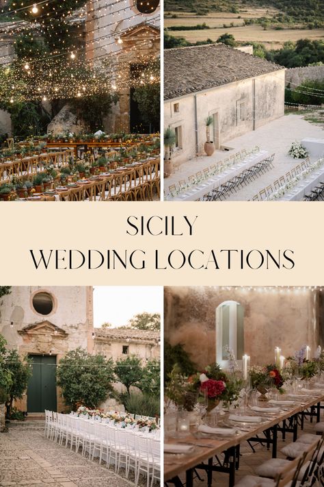 I created this list of most beautiful wedding venues in Sicily for all of you to help you find that one-in-a-lifetime fairy-tale wedding location. If you like me care as much about the venue itself as you do about the location and the surroundings, then this list is the right one for you! Victoria, Wedding Venues Italy, Destination Wedding Italy, Wedding In Sicily, Destination Wedding, Sicily Wedding, Italian Wedding Venues, Best Wedding Venues, Affordable Wedding Venues