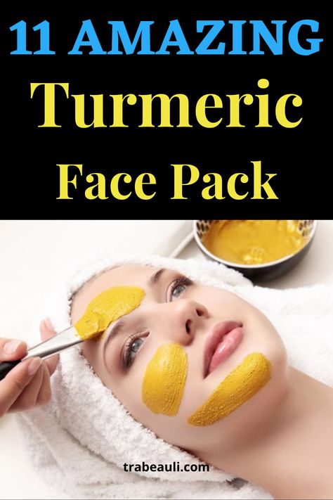 turmeric face pack for natural glow and even skin tone Diy, Turmeric Face Pack, Turmeric Benefits, Natural Skin Care, Green Tea Face Mask, Natural Skin Care Routine, Homemade Face Pack, Natural Beauty Remedies, Sandalwood Powder