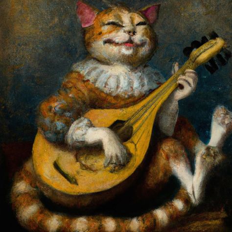 Cat Art, Old Art, Classic Paintings, Old Paintings, Baroque Art, Funny Paintings, Animal Paintings, Baroque Painting, Gatos