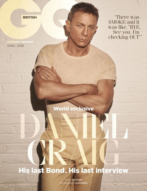 How to get Daniel Craig’s GQ cover shoot look | British GQ Brad Pitt, Daniel Craig, Richard Anderson, Daniel Craig Interview, James Bond Actors, Richard Madden, Bond Films, James Bond, British Magazines