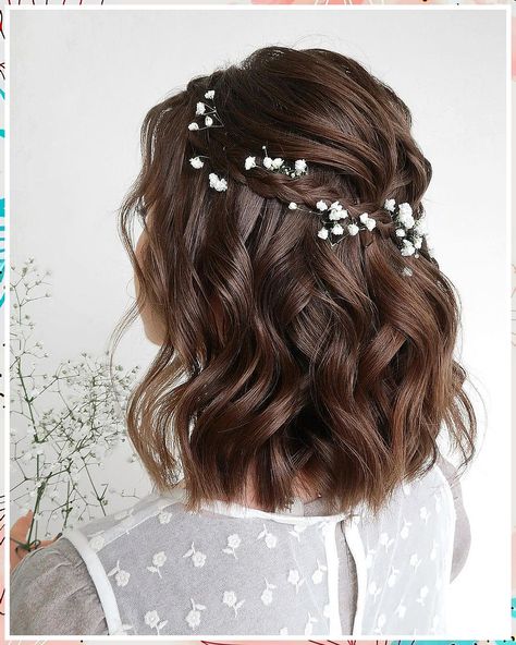 Christmas Hair Ideas - Visit immediately for you will not know what you will discover. Click to visit NOW! Down Hairstyles, Long Hair Styles, Hairstyle, Christmas Hairstyles, Hair Styles, Hair Styles For Confirmation, Hairstyles For Graduation, Hairstyles For Thin Hair, Short Hair Bride Hairstyles