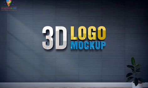 New 3D Glass Window Logo Mockup PSD Free Download Mock Up, Logos, Instagram, Ideas, Software, Diy, Logo Mockups Psd, Mockup Free Download, Logo Mockup