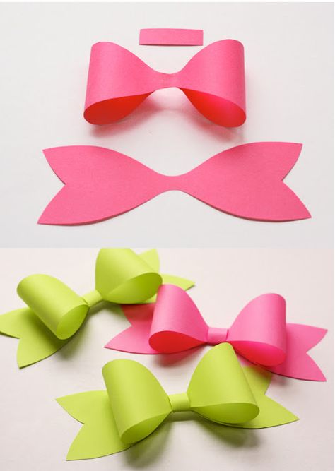 How to make a paper bow Crafts, Origami, Paper Crafts, Diy, Paper Bows Diy, Paper Gifts, Paper Bows, Diy Paper, Paper Bow