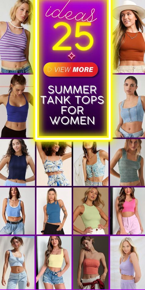 Get ready for summer with our beautifully designed summer tank tops for women, perfect for any setting from the gym to a Fourth of July celebration. Available in a variety of types, from simple casual shirts to trendy Western designs, these tops offer versatility and style. With options in key colors like white and blue, and features like stylish collars and transparent details, you’ll find the perfect top to match your summer vibe.