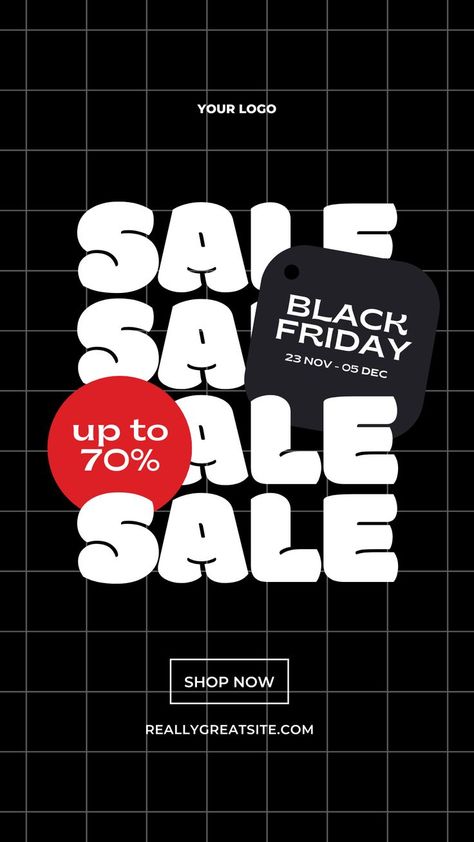 This retro-style Black Friday Sale design is perfect for your promotional content on social media. Add your own text and images, change the colors and fonts, or replace them with your own designs. Keywords: Black Friday, Sale, Promotional, Business, Company, Marketing, Ad, Advertising, Engaging, Discount, Graphic Design, Template Layout, Retro, Banner Design, Instagram, Design, Black Friday Marketing, Black Friday Sale Design, Black Friday Ads, Black Friday Graphic