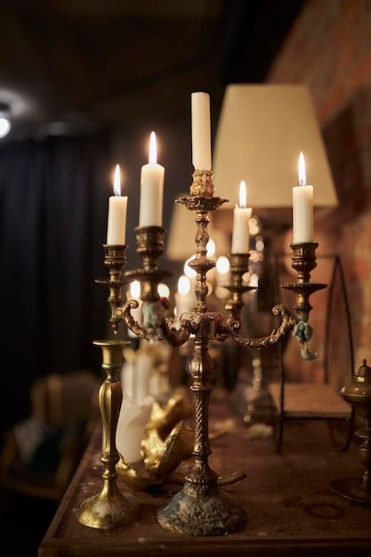 Rooms Home Decor, Inspiration, Ideas, Decoration, Vintage, Vintage Candle Holders, Antique Candles, Antique Candle Sticks, Classic Candle Holders