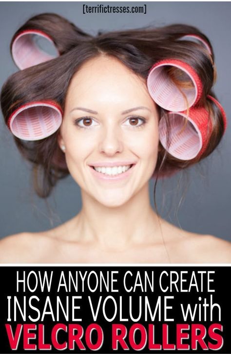 This heatless big curls tutorial makes it clear why you need Velcro rollers. These no heat curlers were "a thing" long before wands or hot irons existed. Girls with short, medium length can easily tap their retro heat free styling power to get Victoria Secrets worthy curls. Use these tips to learn how to get such hair overnight yourself. #BigCurlsTutorial #HowToGetBigCurlsWithoutHeat #VelcroCurlers #VelcroRollers Balayage, Hair Rollers Tutorial, Large Hair Rollers, Curling Iron, Curls Without Heat, How To Curl Your Hair, Flexi Rods, Big Curls Tutorial, Hair Growth Treatment