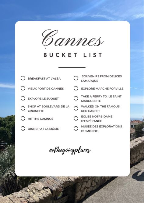 Things to do in Cannes | 24 hours in Cannes| weekend in Cannes | Cannes film festival Italy Travel, Travel, France Aesthetic, France Travel, Travel Dreams, Festival Aesthetic, School Trip, Trip Planning, Summer Travel