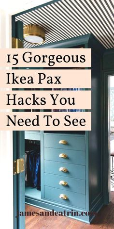 Wardrobes, Ikea, Ikea Hacks, Ikea Closet Hack, Ikea Wardrobe Hack, Ikea Wardrobe Storage, Ikea Built In Wardrobes, Ikea Laundry Room, Ikea Closet
