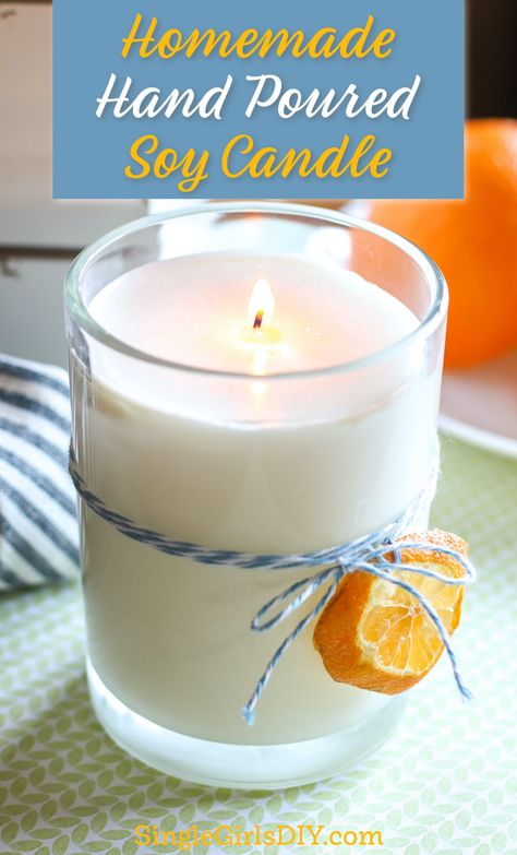 soy candle with flame in glass jar Valentine's Day, Hand Poured Soy Candles, Diy Soy Candles, Scented Candles, Soy Candle Making, Homemade Soy Candles, Essential Oil Candles Diy, Soy Wax Candles, Homemade Candles