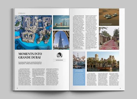 Travel Magazine Layout Design - ksioks Dubai, Editorial, Layout Design, Design, Layout, Travel Brochure Design, Travel Magazine Design, Magazine Layout Design, Magazine Design