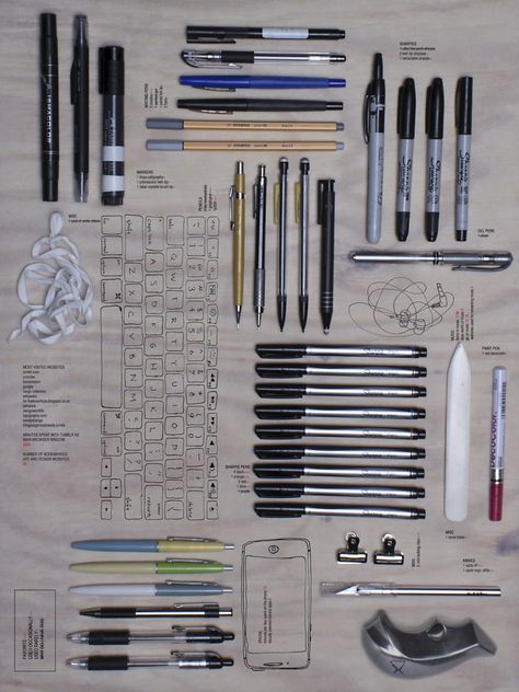 Design, Journals, Inspiration, Tools, Writing Tools, Binder, Things Organized Neatly, Writing Instruments, Penmanship