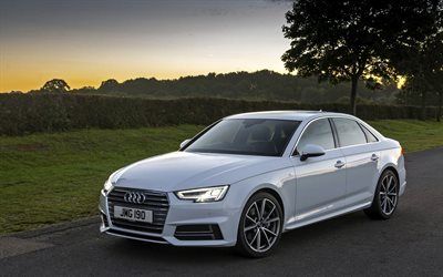 Download wallpapers Audi A4, 2017, White A4, sedan, German cars, Audi for desktop free. Pictures for desktop free Audi R8, Audi A3 Sedan, 2017 Audi A4, Audi A8, Audi A3, Audi R8 V10, Audi A1, Audi A6, Audi A4