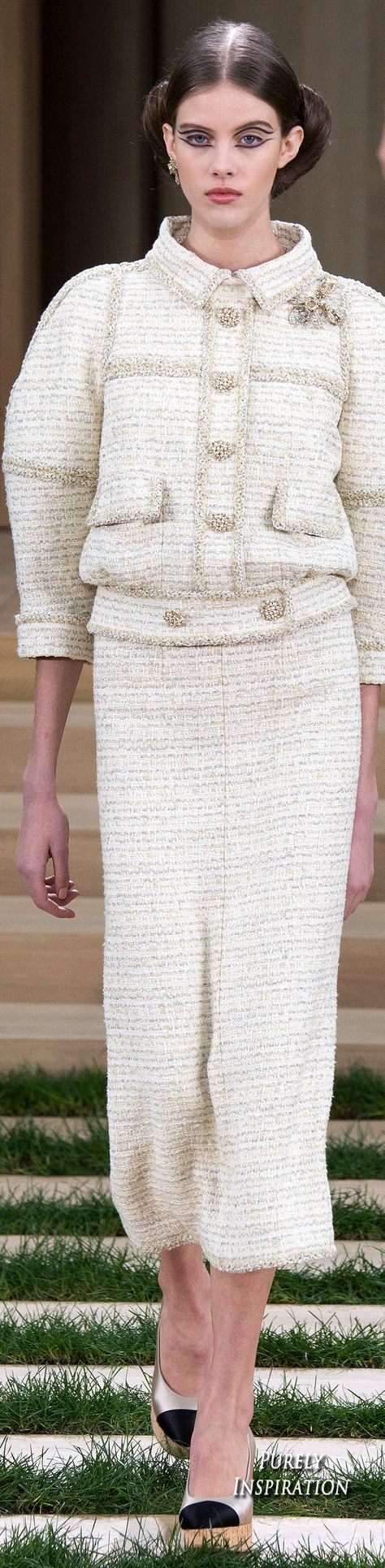 Chanel Spring 2016 Haute Couture | Purely Inspiration Outfits, Chanel, Karl Lagerfeld, Couture, Haute Couture, Chanel Spring 2016, Chanel Couture, Chanel Spring, Chanel Fashion