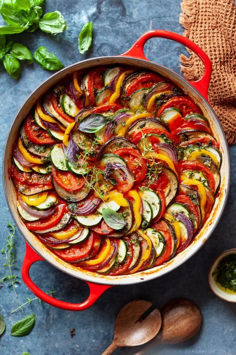 Brunch, Classic French Ratatouille Recipe, French Ratatouille Recipe, French Dishes, Ratatouille Recipe, Famous French Dishes, French Food, Ratatouille Ingredients, How To Make Ratatouille