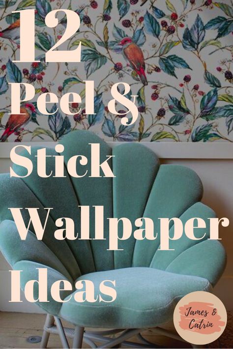 Peel & stick wallpaper makes wallpapering so much easier for the diy enthusiast. No more wallpaper paste, just literally peel and stick. You can instantly transform your home decor with peel and stick wallpaper and they come in a huge variety of designs. We've picked out some of the best and exciting wall decal examples. #peelandstick #wallpaper #peel&stick #walldecal #homedecor #ideas #diy Decoration, Inspiration, Design, Home, Home Décor, Industrial, Outdoor, Ideas, Diy