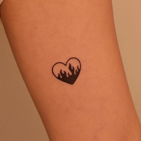Small Tattoos, Tattoos, Heart Tattoos, Ink, Tattoo, Small Heart Tattoos, Tattoos For Lovers, Small Skull Tattoo, Small Love Tattoos