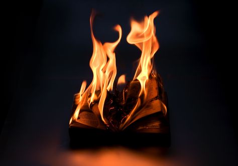 Fahrenheit 451 addresses complex themes of censorship, freedom, and technology through the story of a dystopian book-burning society. Technology, Portrait, Art, Literary Devices, Fire Book, Dystopian Books, Dystopian, Book Burning, Banned Books