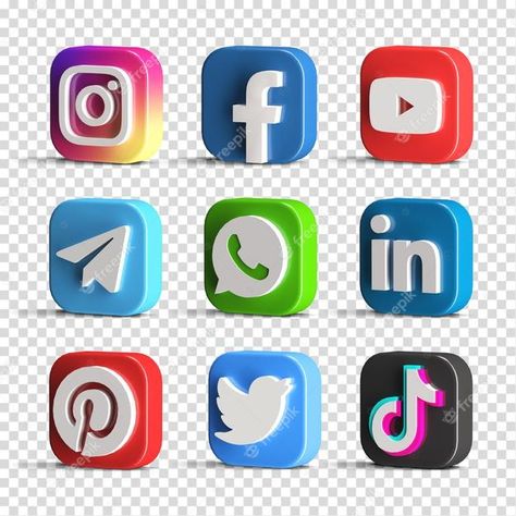 Social Media, Banner Design, Youtube Names, Social Media Icons, Social Media Banner, Social Icons, App, Instagram Logo, Social Media Logos
