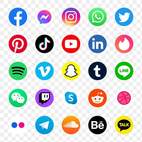 Instagram, Youtube Logo, Logo Icons, Icon Set Design, App Logo, Social Media Icons Free, Social Media Icons Vector, Mobile App Icon, Icon Set