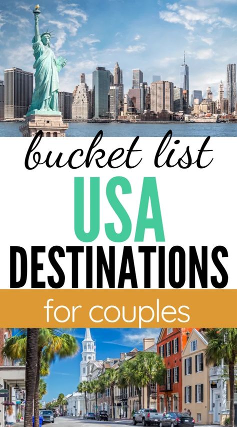 Vacation Ideas, Ideas, Romantic Travel, Romantic Getaway, Destinations, Best Vacations For Couples, Honeymoon Usa, Getaways, Romantic Getaways