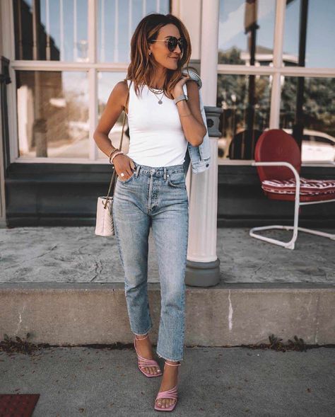 Outfits, Casual, Jeans, Weekly Outfits, Daily Outfits, Everyday Outfit Inspiration, Summer Casual Outfits For Women, Summer Outfits Women Over 30, Spring Outfits Casual