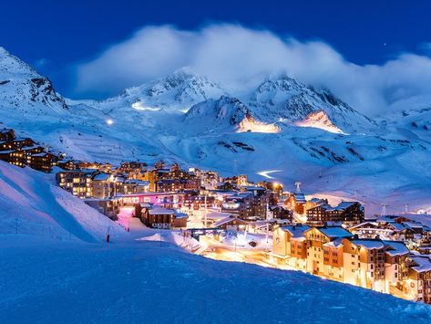 What's cool: At 7,500 feet up, this resort—not just the highest in the Trois Vallées region, but all of Europe—doesn't skimp on the snow: because of its altitude, the slopes are typically covered from November to May, offering a longer-than-average season that appeals to snow sport junkies. The resort's trails aren't just linked across the Trois's well-known Méribel and Courchevel valleys—they also eke into the neighboring Maurienne, offering intrepid travelers a little extra frontier to expl... Linz, Winter, Travel, Ski Destination, Ski Resorts, Ski Europe, Best Ski Resorts, Ski Holidays, Europe