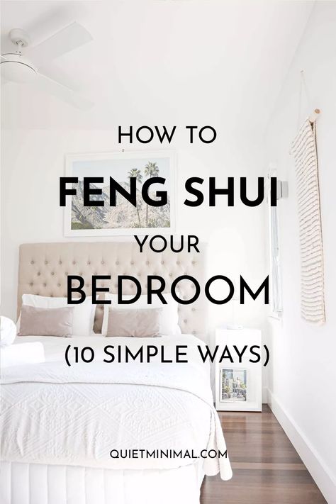 Home Décor, Inspiration, Small Bedroom Layout, How To Feng Shui Your Home, Bed Feng Shui, Feng Shui Bedroom Layout, Feng Shui Small Bedroom, Bedroom Feng Shui Layout, Small Bedroom