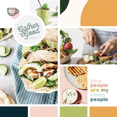 A bright and colorful mood board for a new food discovery platform that seeks to be elegant but playful.    #moodboard #mood #brandinginspiration #designinspiration Design, Ideas, Branding Design, Summer, Brochure Food, Mood Board Design, Branding Mood Board, Mood Board Inspiration, Mood Boards